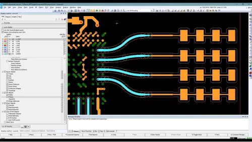 Xpedition-layout, differentiaaliparien reititys
